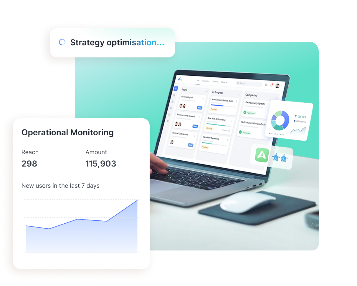 Operational monitoring dashboard